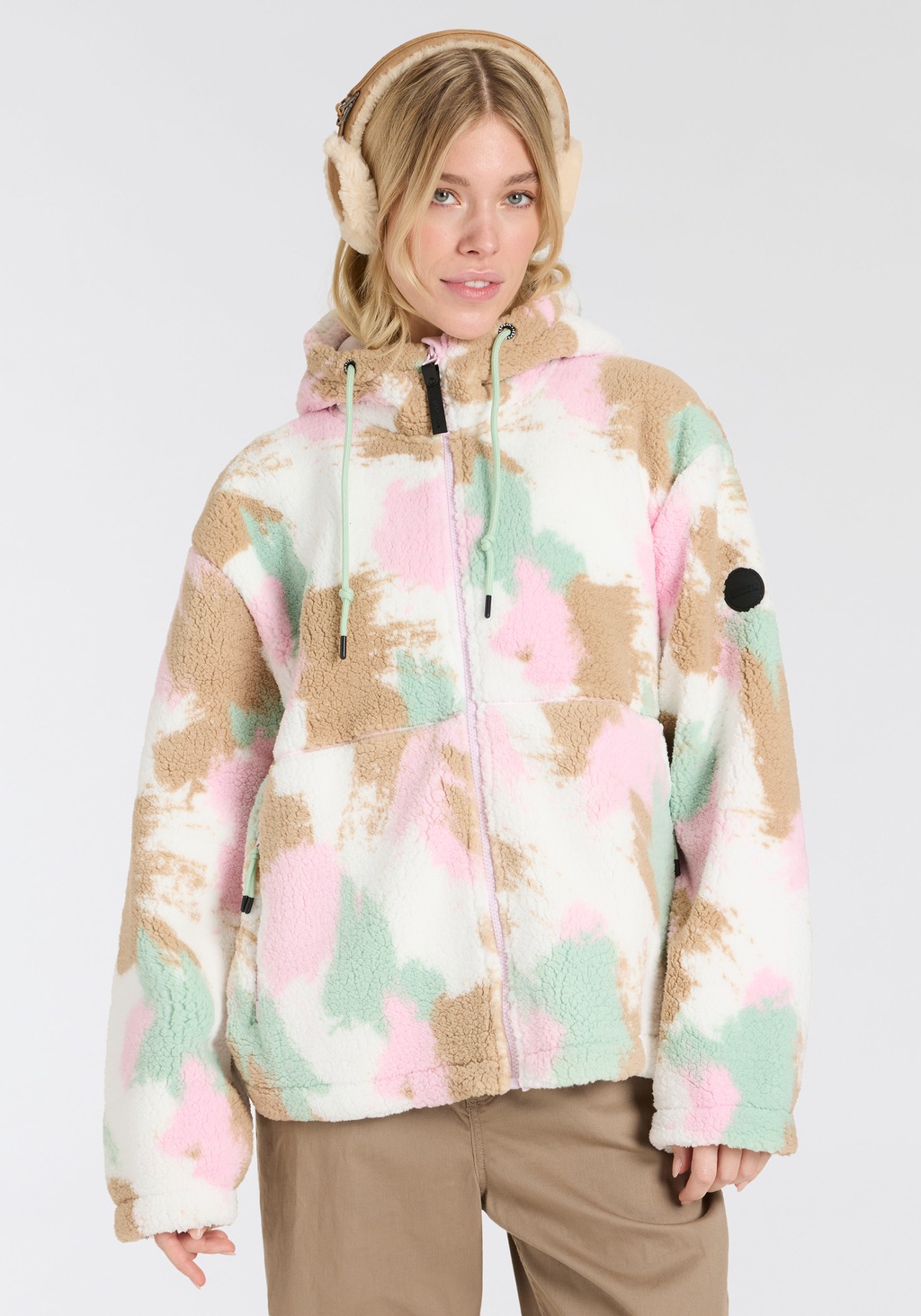 Bild von Icepeak Fleecejacke "ADDIAS", (1 St.), mit Kapuze