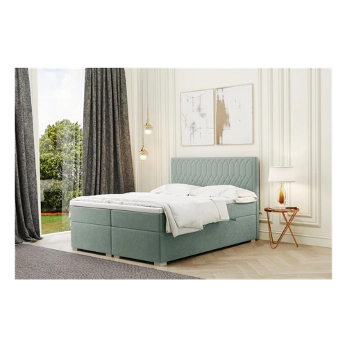 Bild von Boxspringbett Schlafzimmerbett DUSTY 200x220cm – Eleganz und Funktionalität vereint