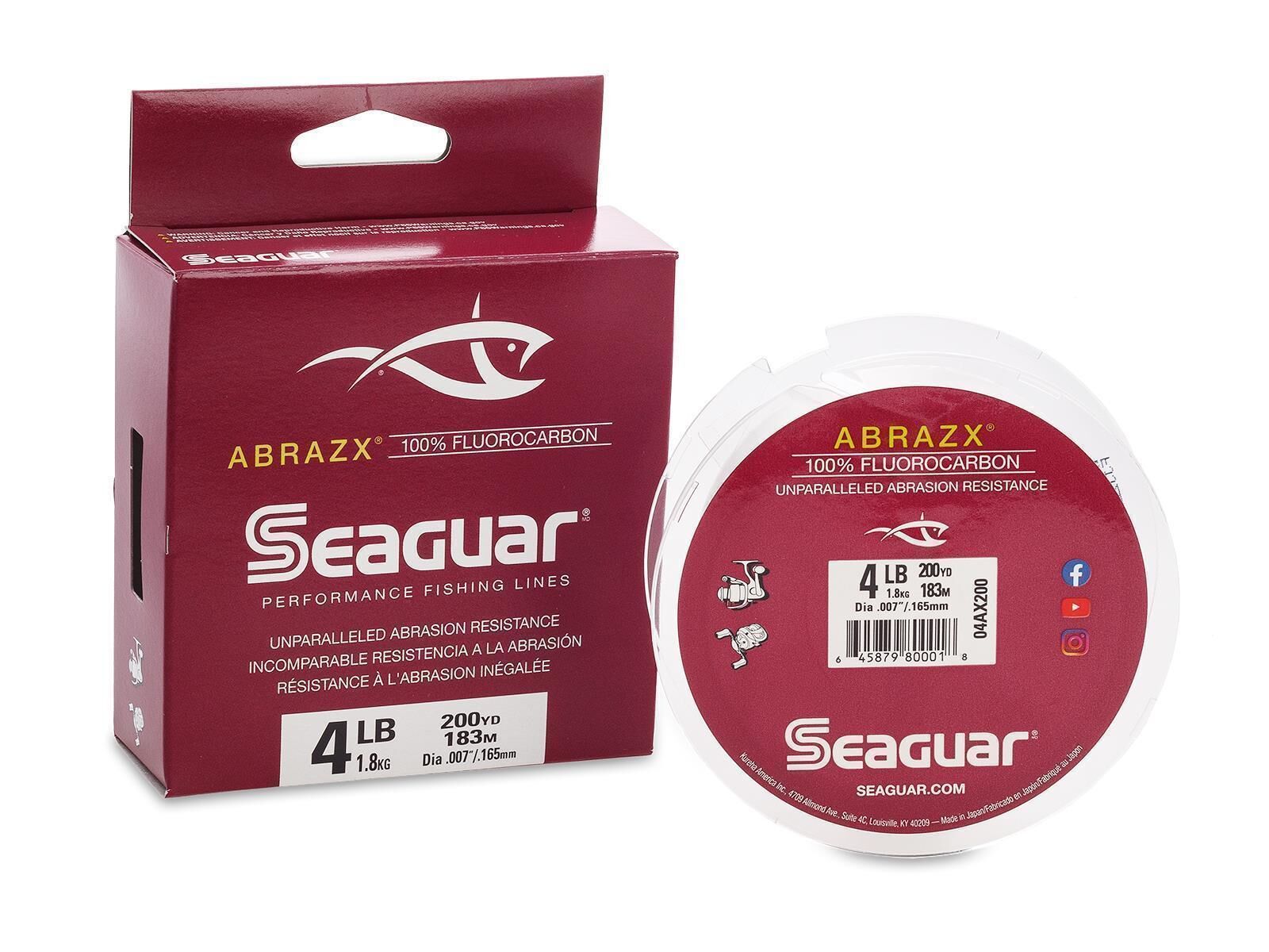 Bild von 180 m SEAGUAR AbrazX 12 lb - 5,4 kg (0,285 mm)