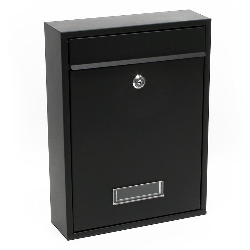 Bild von Briefkasten SCHWARZ Wandbriefkasten Postkasten Duisburg
