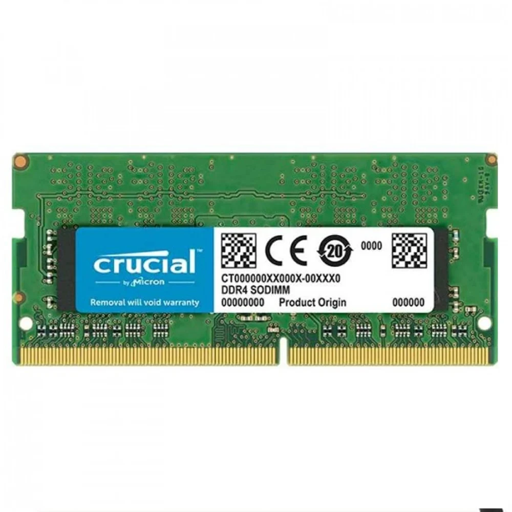Bild von Crucial CT4G4SFS824A 4GB DDR4-2400 SODIMM PC4-19200 CL17 SR x8 260pin