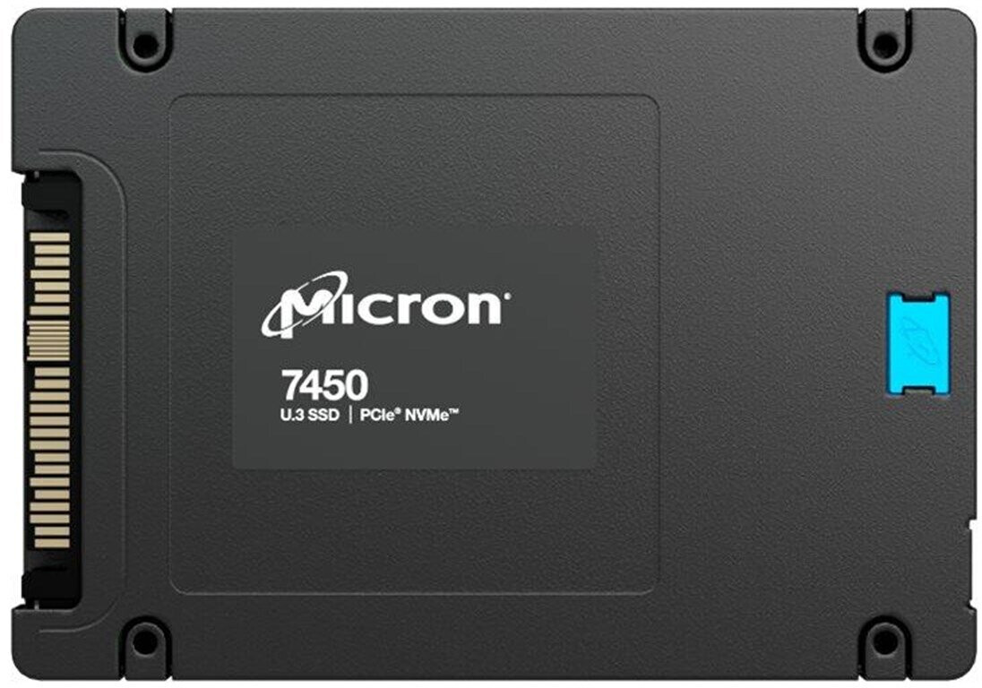Bild von Micron 7450 PRO U.3 PCI Express 4.0 3D TLC NAND NVMe (1920 GB, 2.5"), SSD