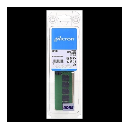 Bild von Crucial Micron DDR5 32GB RAM Modul - Optimale Leistung für Serveranwendungen