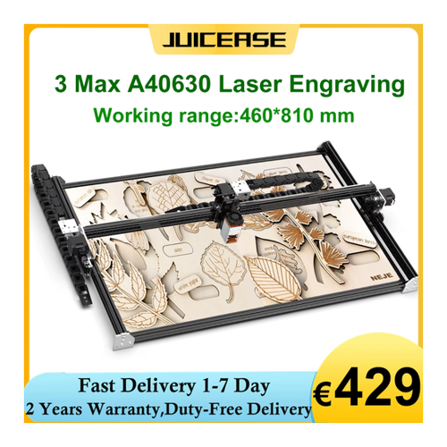 Bild von NEJE 3 Max A40630 – Der vielseitige Laser Engraver Cutter