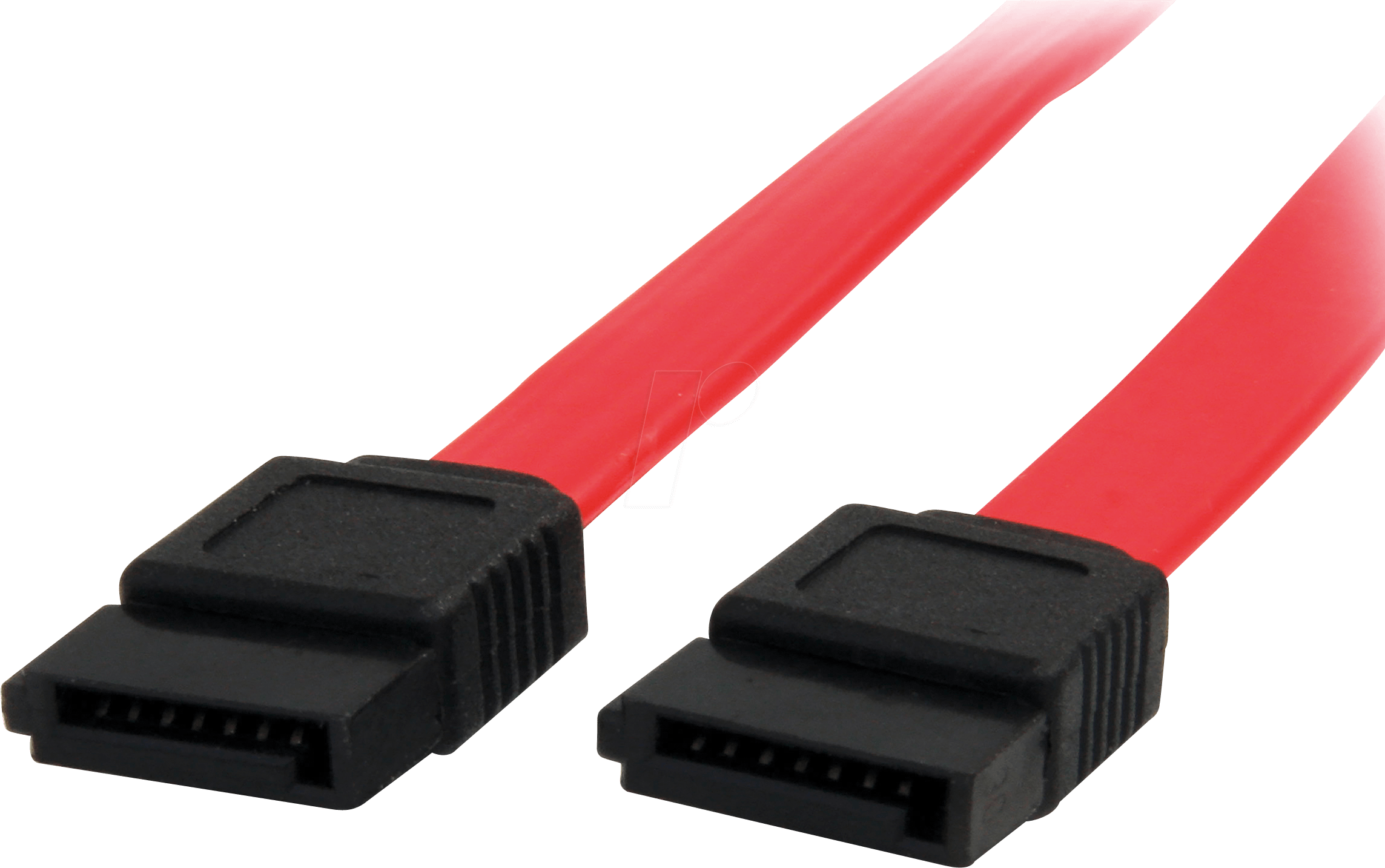 Bild von 0.90m Startech SATA 6Gb/s Anschlusskabel SATA Stecker auf SATA Stecker Rot PVC