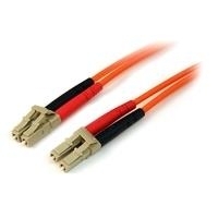 Bild von StarTech.com 15m Fiber Optic Cable - Multimode Duplex 50/125 - LSZH - LC/LC - OM2 - LC to LC Fiber Patch Cable - Netzwerkkabel - LC Multi-Mode (M) zu LC Multi-Mode (M) - 15 m - Glasfaser - Duplex - 50/125 Mikrometer - orange