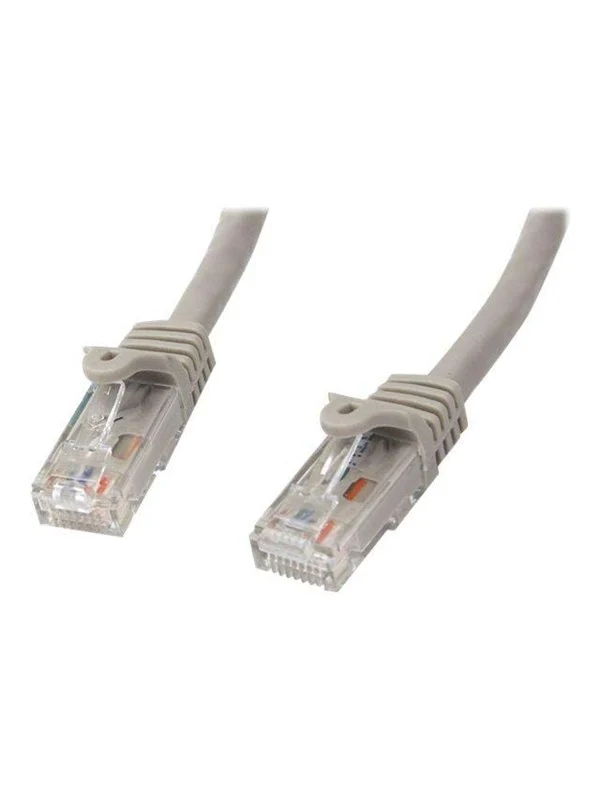 Bild von 3.00m Startech Cat. 6 Patchkabel U/UTP RJ45 Stecker auf RJ45 Stecker Grau
