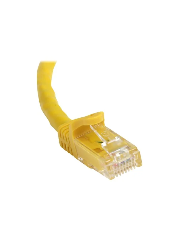 Bild von StarTech.com 5m Yellow Cat6 / Cat 6 Snagless Ethernet Patch Cable 5 m - network cable - 5 m - yellow - Gelb - 5 meter