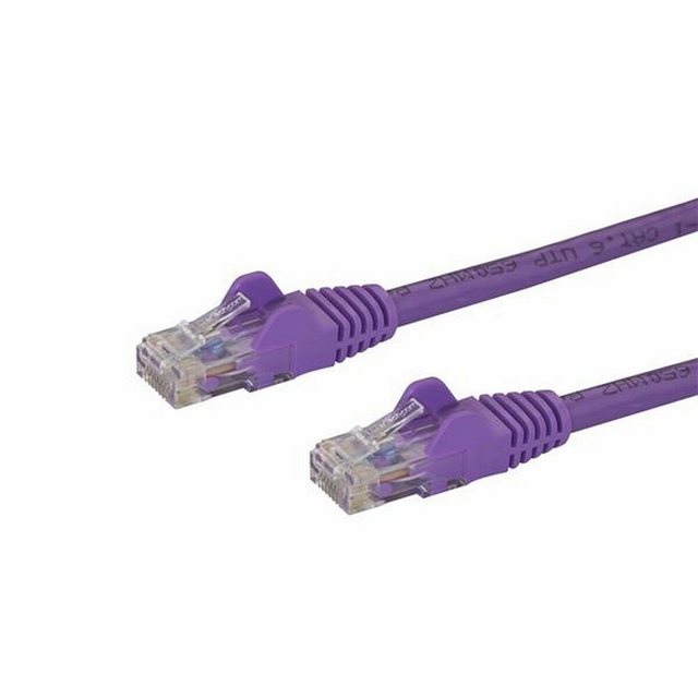 Bild von StarTech.com 10m Purple Cat6 / Cat 6 Snagless Ethernet Patch Cable 10 m - network cable - 10 m - purple - Lila - 10 meter