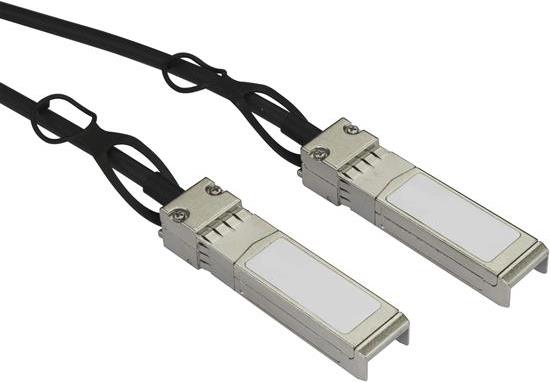 Bild von StarTech.com 3m SFP+ Direktverbindungskabel - MSA konform - 10Gb SFP+ Kabel - Passives SFP+ Kabel - Direktanschlusskabel - SFP+ bis SFP+ - 3 m - twinaxial - SFF-8431/SFF-8432 - passiv - Schwarz
