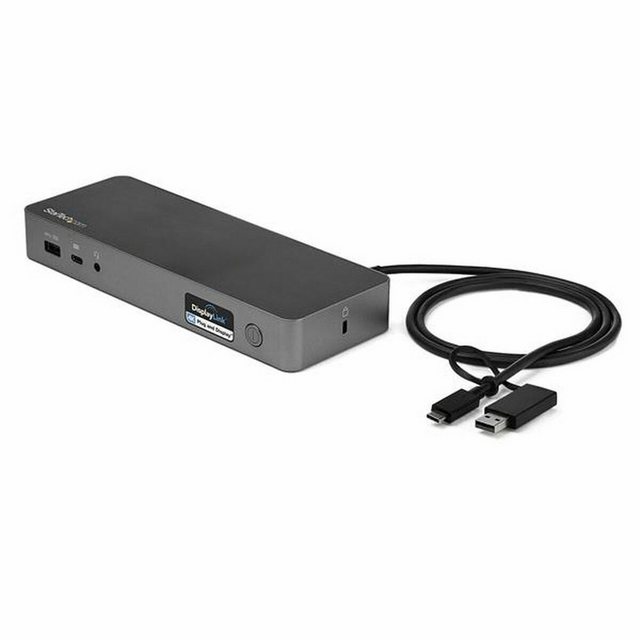 Bild von StarTech.com Universal Laptop Dockingstation - USB-C & USB 3.0 Dock - Dual 4K - Mac Windows & Chrome OS - DK30C2DPEPUE - Dockingstation - USB-C - 2 x HDMI, 2 x DP - GigE
