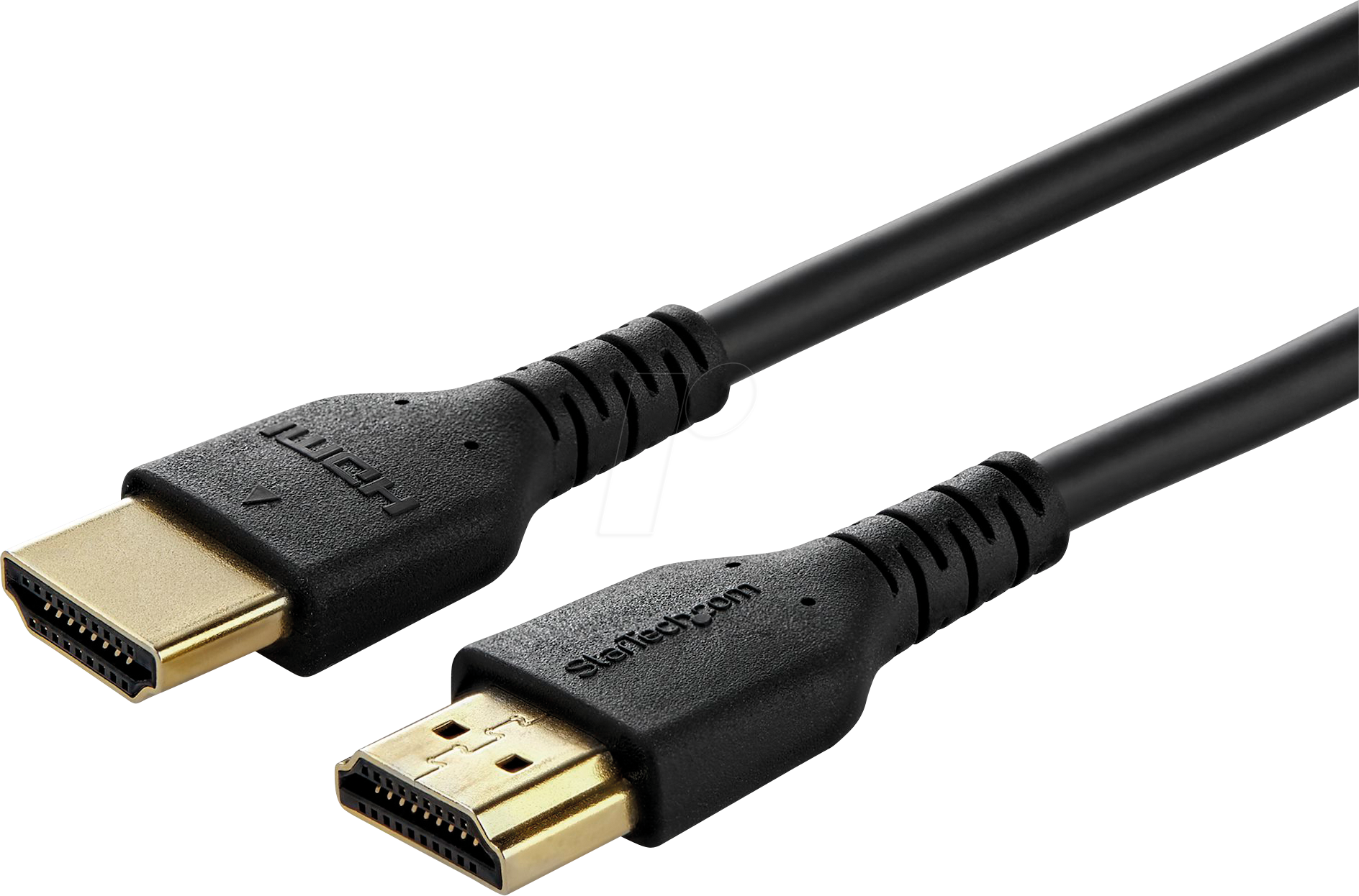 Bild von StarTech.com High Speed HDMI Cable With Ethernet - Heavy Duty - Premium Certified 4K HDMI 2.0 Cord (RDHMM2MP) - HDMI with Ethernet cable - 2 m