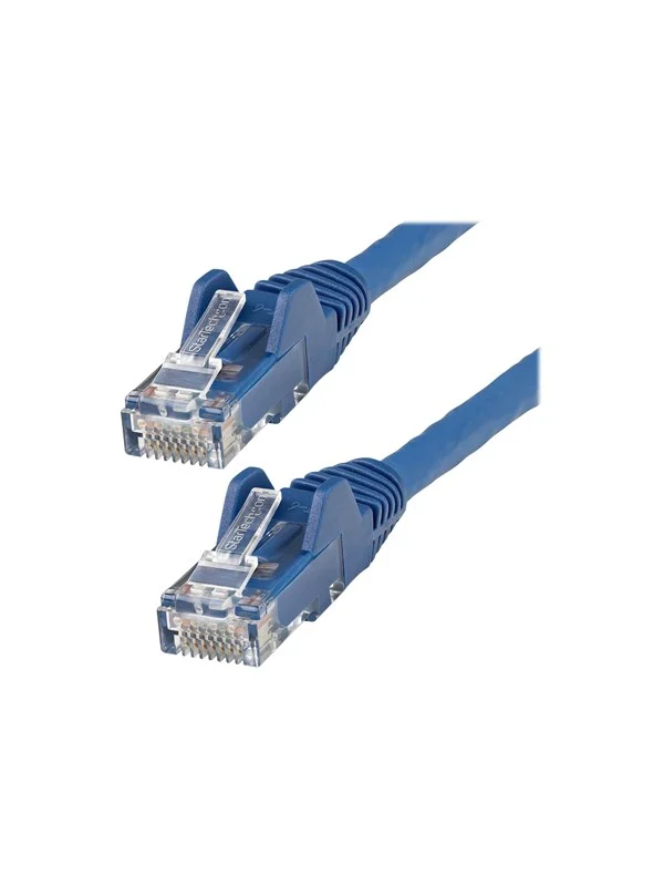 Bild von 0.50m Startech Cat. 6 Patchkabel UTP RJ45 Stecker auf RJ45 Stecker Blau 100 Watt / 10GbE / PoE