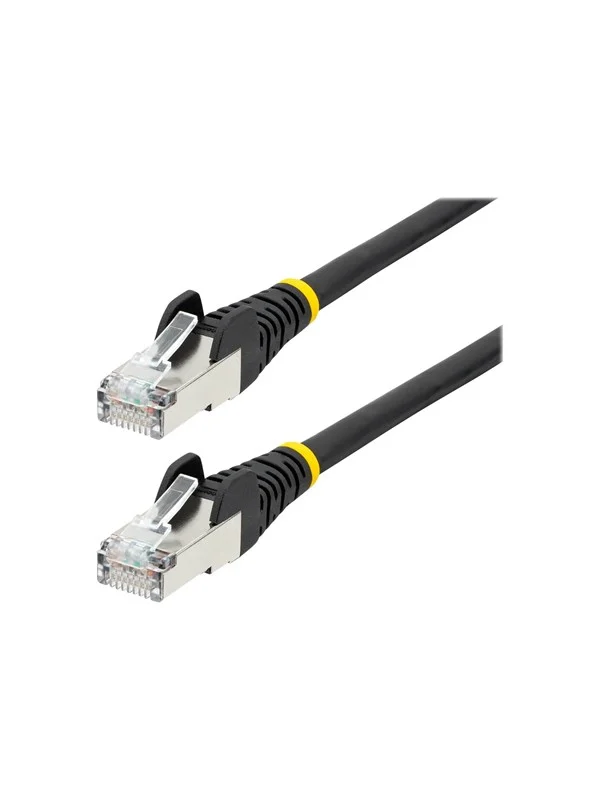 Bild von 1.00m Startech Ethernet Kabel Anschlusskabel RJ45 Stecker auf RJ45 Stecker Schwarz LSZH