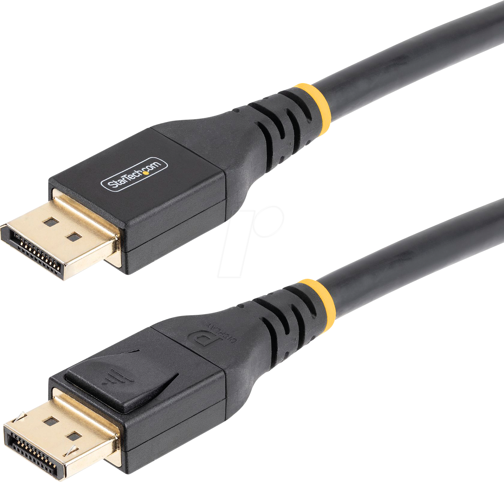 Bild von StarTech.com 50ft (15m) VESA-Certified Active DisplayPort 1.4 Cable, DP8K w/HBR3/HDR10/MST/DSC 1.2/HDCP 2.2, 8K 60Hz, 4K 120Hz Video - Active DP 1.4 Cable M/M (DP14A-15M-DP-CABLE) - DisplayPort-Kabel - DisplayPort (M) zu DisplayPort (M) - DisplayPort 1.4 (DP14A-15M-DP-CABLE)