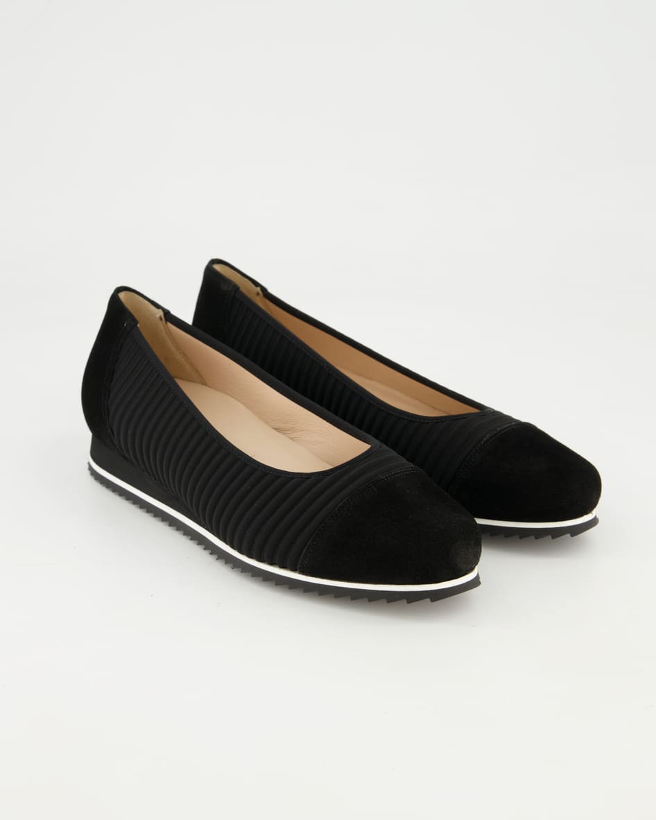 Bild von Hassia Schuhe - Piacenza Veloursleder (Schwarz, Gr. 6½)