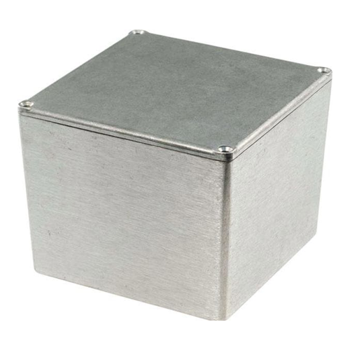 Bild von RND Components Metallgehäuse 120.5x120.5x59.2mm – Robust und Vielseitig
