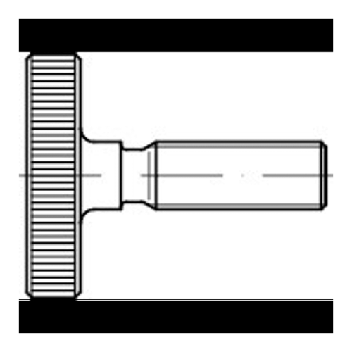 Bild von Rändelschrauben DIN 653 M 6 x 16 - Ideal für verschiedene Anwendungen