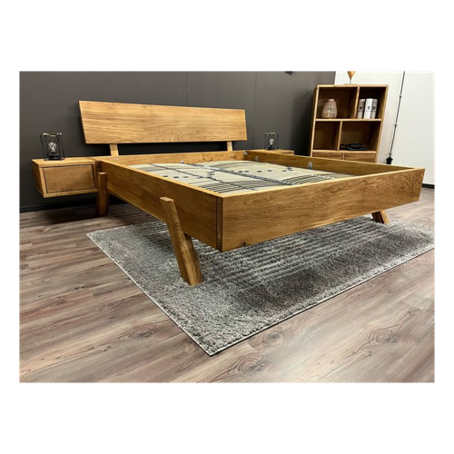Bild von Möbel Specht Massivholzbett Timber Eiche (bis 300x220cm Liegefläche)