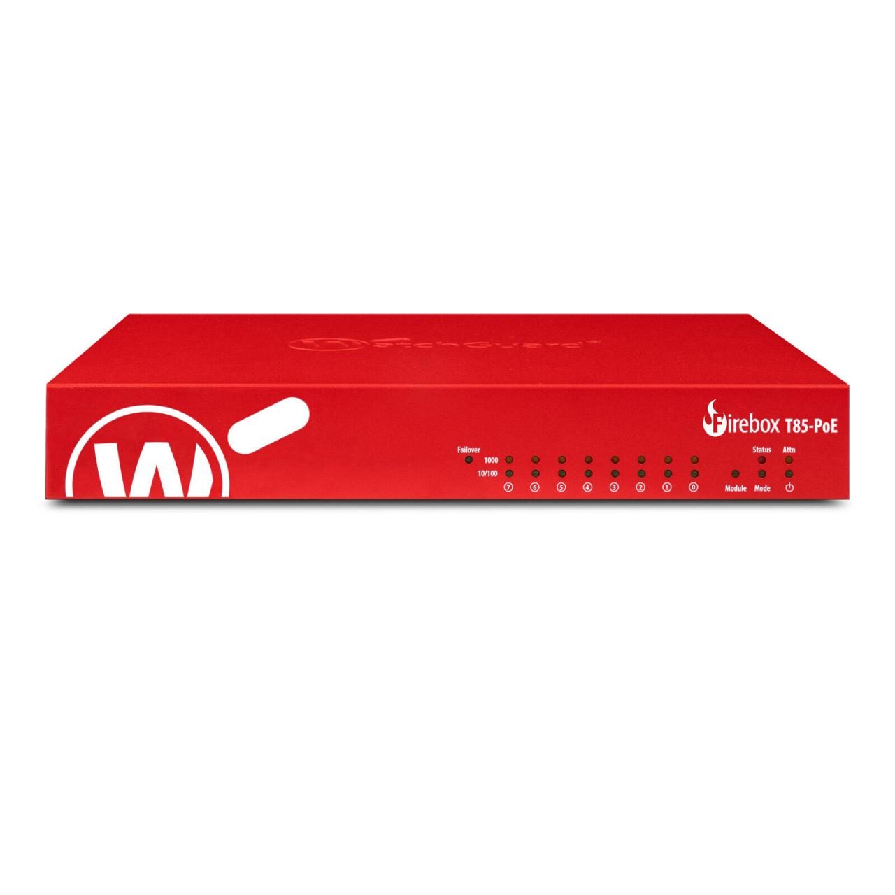 Bild von Watchguard WGT Firebox T85PoE +1Y Total Security Suite (EU), Firewall