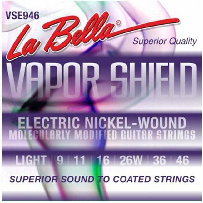 Bild von La Bella Vapor Shield Electric CL VSE946 (6 x, Gitarre, 0.01"), Saiten