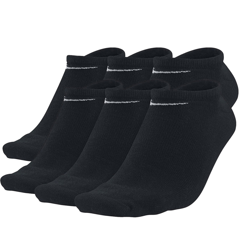 Bild von Nike Unisex Sneakersocken, 3er Pack Lightweight No Show Sneaker, Einfarbig, Logo - 38–42