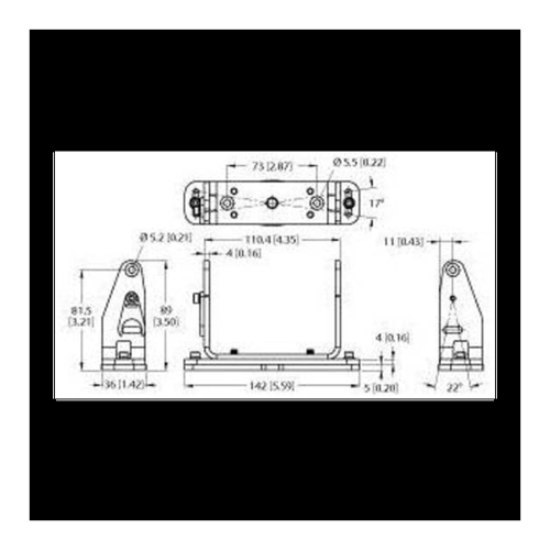 Bild von Turck 3806734 Montagehalterung SXA-MBK-1