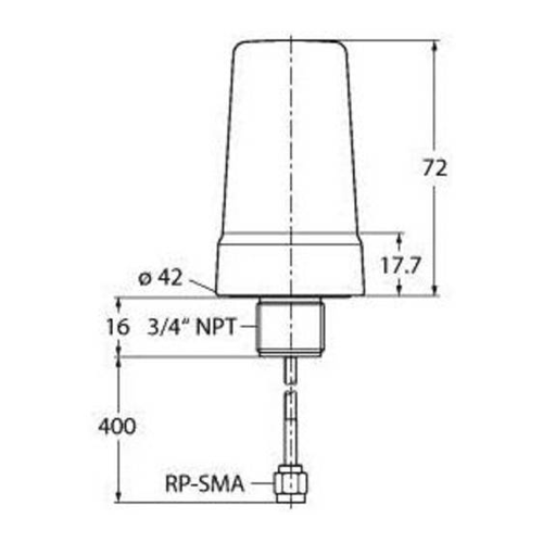 Bild von Turck 3025644 BWA-2O2-002 Funkübertragungssystem