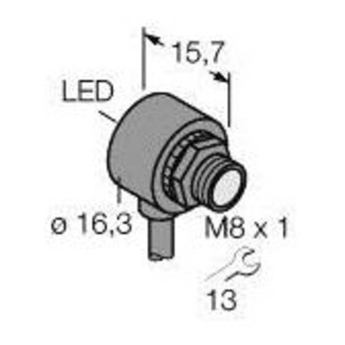 Bild von Turck Reflexions-Lichttaster T8AN6D100 – Hochwertiger Opto-Sensor für vielfältige Anwendungen