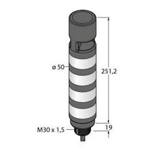 Bild von Turck Kombi-Signalgeber TL50GBORAOS4 – Die optimale Lösung für Signaltechnik