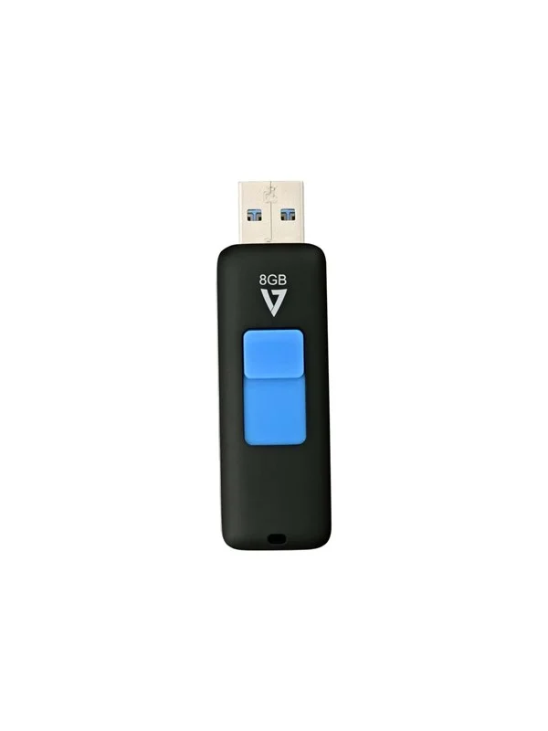 Bild von V7 VF3GAR-3E (8 GB, USB-A, USB 3.1), USB Stick, Schwarz