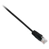 Bild von 3.00m V7 Cat. 6 Patchkabel UTP RJ45 Stecker auf RJ45 Stecker Schwarz EIA/TIA / Rastnasenschutz