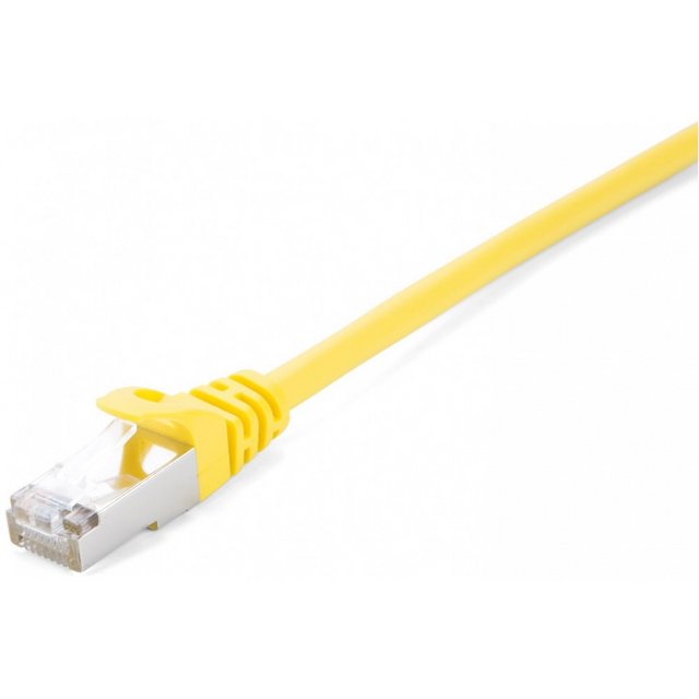 Bild von V7 VIDEOSEVEN V7 Cat.6 STP Patchkabel 5m gelb - Netzwerkkabel Smartphone-Adapter RJ-45, Hohe Datenübertragungsrate