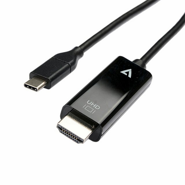 Bild von V7UCHDMI-1M Videokabel-Adapter USB Type-C 3.2 Gen 1 HDMI Schwarz (V7UCHDMI-1M)