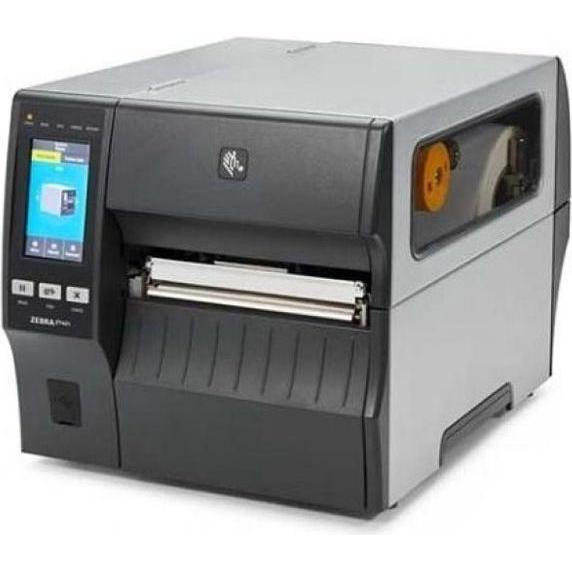 Bild von Zebra ZT421, 8 Punkte/mm (203dpi), Peeler, Rewinder, Disp. (Farbe), RTC, EPL, ZPL, ZPLII, USB, RS-23 (203 dpi), Etikettendrucker