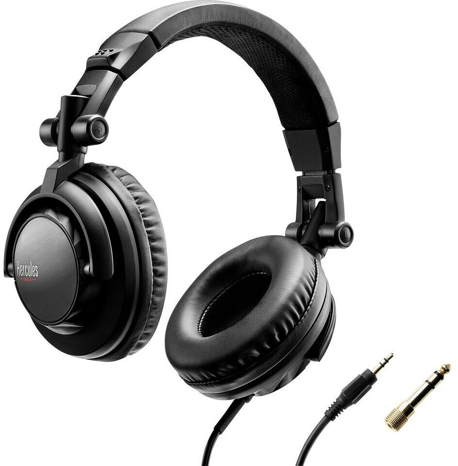Bild von Thrustmaster Hercules HDP DJ45 - Kopfhörer - Full-Size - kabelgebunden - 3,5 mm Stecker - Geräuschisolierung (4780898)