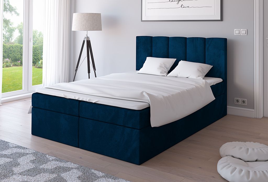 Bild von Boxspringbett Schlafzimmerbett CLAMOR 120x200cm inkl.Bettkasten