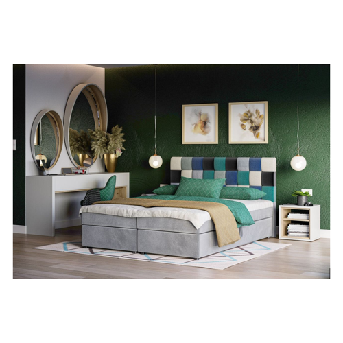 Bild von Boxspringbett Schlafzimmerbett RAINBOW 140x200cm von Fun Moebel
