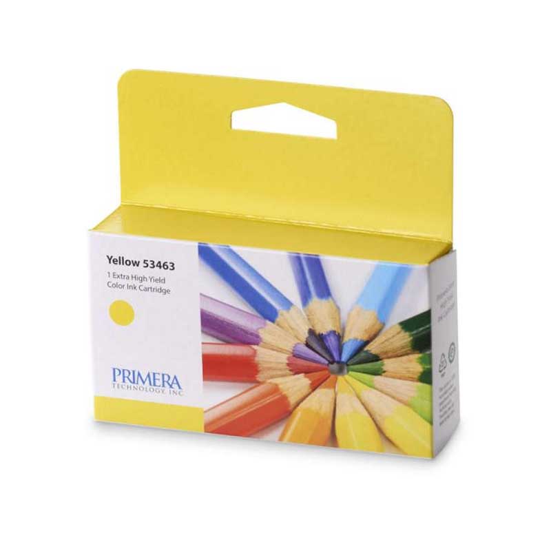 Bild von Primera - Besonders hohe Ergiebigkeit - Gelb - Original - Tintenpatrone - für Primera LX2000 Color Label Printer (053463)