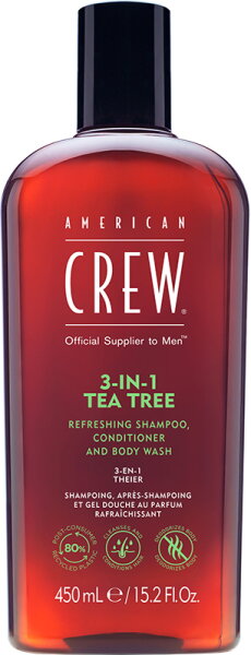 Bild von American Crew  Shampoo Tea Tree 3 In 1 Shampoo, Conditioner And Body Wash