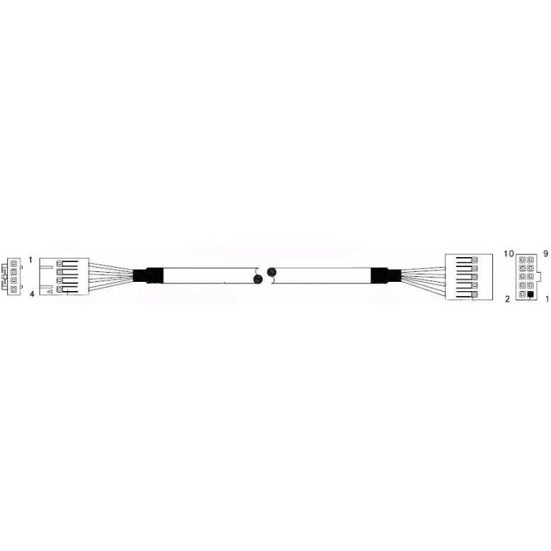 Bild von Supermicro CBL-0341L (0.70 m, USB 2.0), USB Kabel
