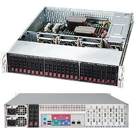 Bild von Supermicro SC216BAC-R920LPB: Servergeh 19", Server Barebone