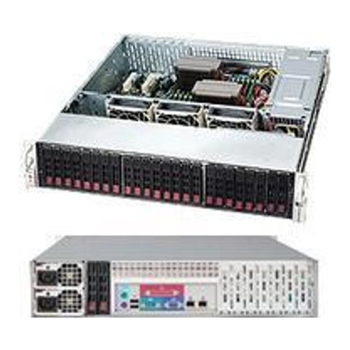 Bild von Supermicro SuperChassis 216BE1C-R920LPB 19" Rack/Servergehäuse Schwarz