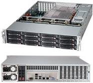 Bild von Super Micro Supermicro SC826 BAC4-R1K23LPB - Rack-Montage - 2U - verbessertes, erweitertes ATX - SATA/SAS - Hot-Swap 1200 Watt - Schwarz (CSE-826BAC4-R1K23LPB)