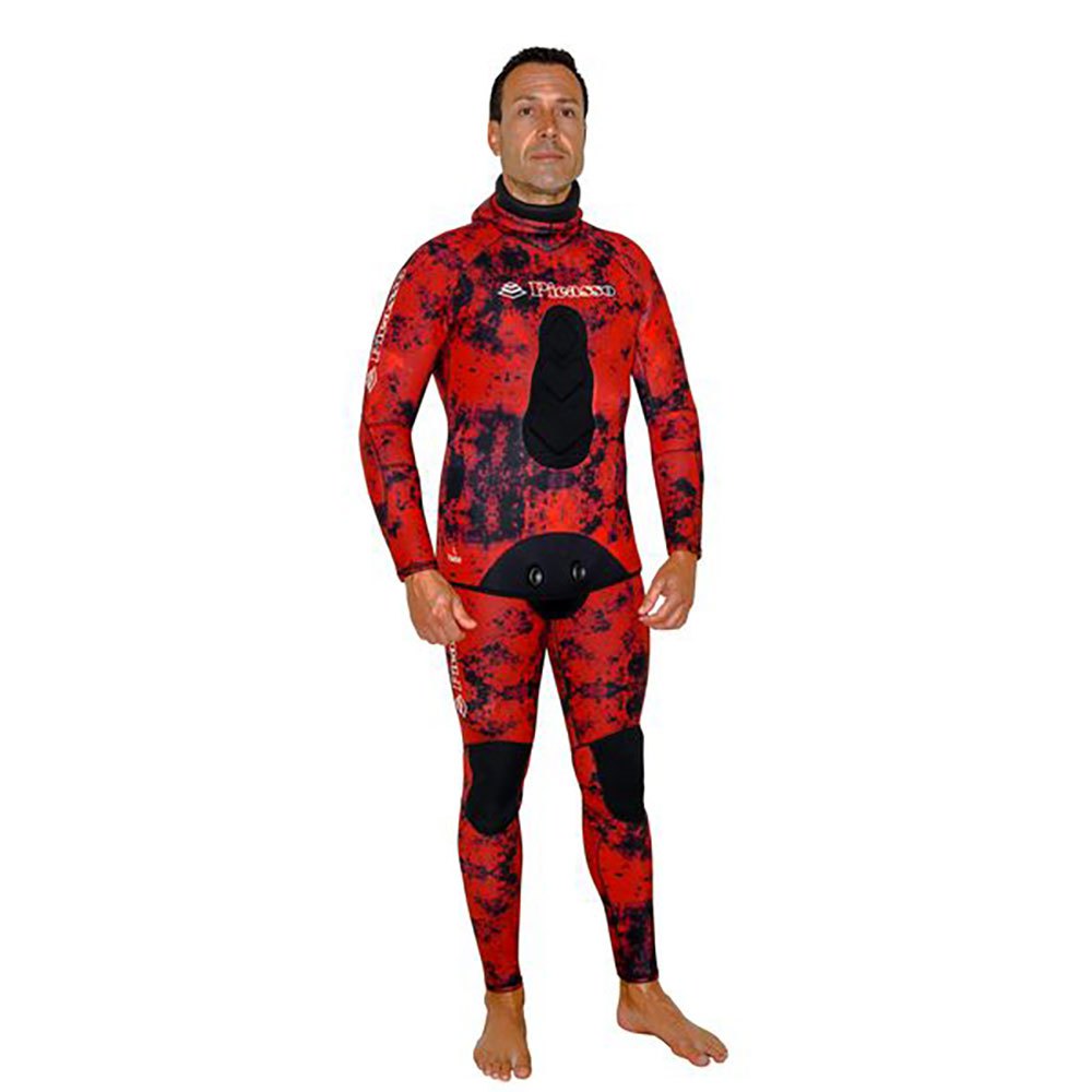 Bild von Picasso Camo Blood 3 Mm Spearfishing Wetsuit Rot,Schwarz L Herren