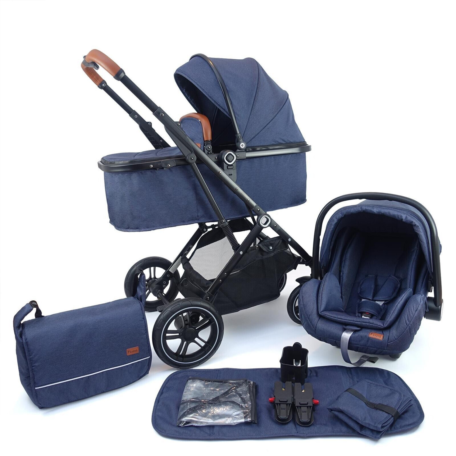 Bild von Pixini Kombi-Kinderwagen Pixini Lania Kinderwagen 3in1 Set