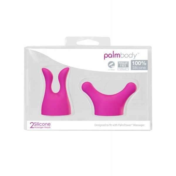 Bild von Palmbody 2 Aufsätze für den Palmpower Massager Rosa