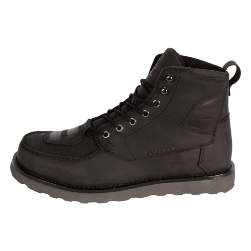 Bild von Klim Blak Jak Leather Motorradstiefel für Männer in schwarz, Größe 46
