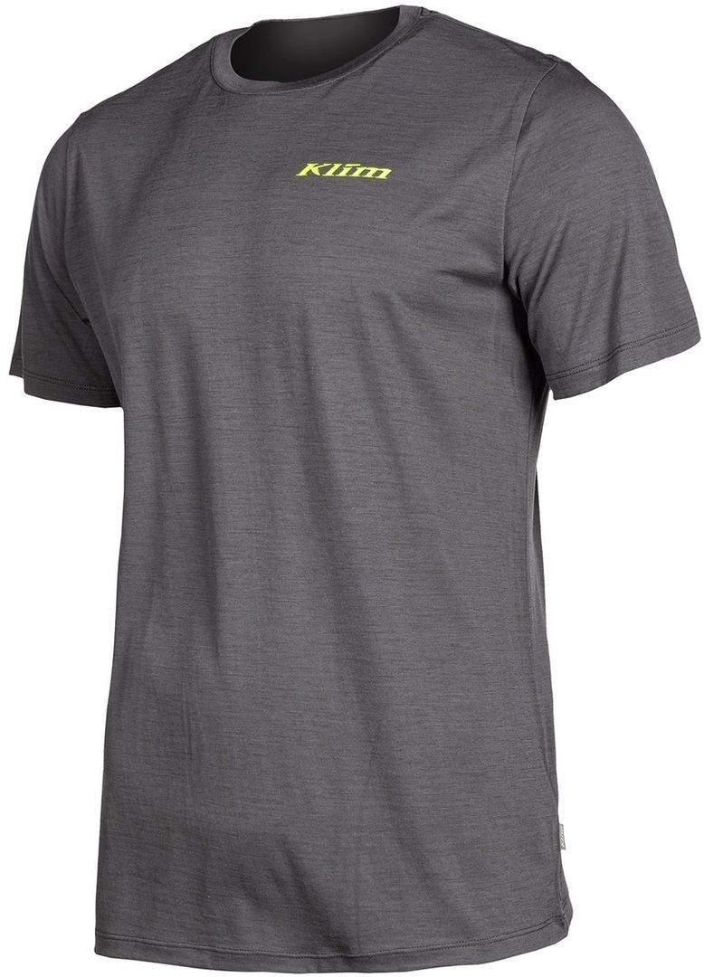 Bild von Klim Teton Merino Wool Short Funktionsshirt, grau, Größe L für Männer