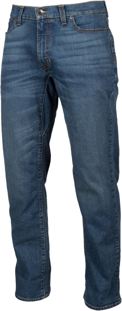 Bild von Klim K Forty 2 Straight Stretch Denim Motorradjeans, blau, Größe 32 für Männer